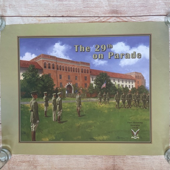 PICK ONE Fort Benning Military Poster Prints Landmarks Historic Moments 28”x22” - Picture 8 of 15